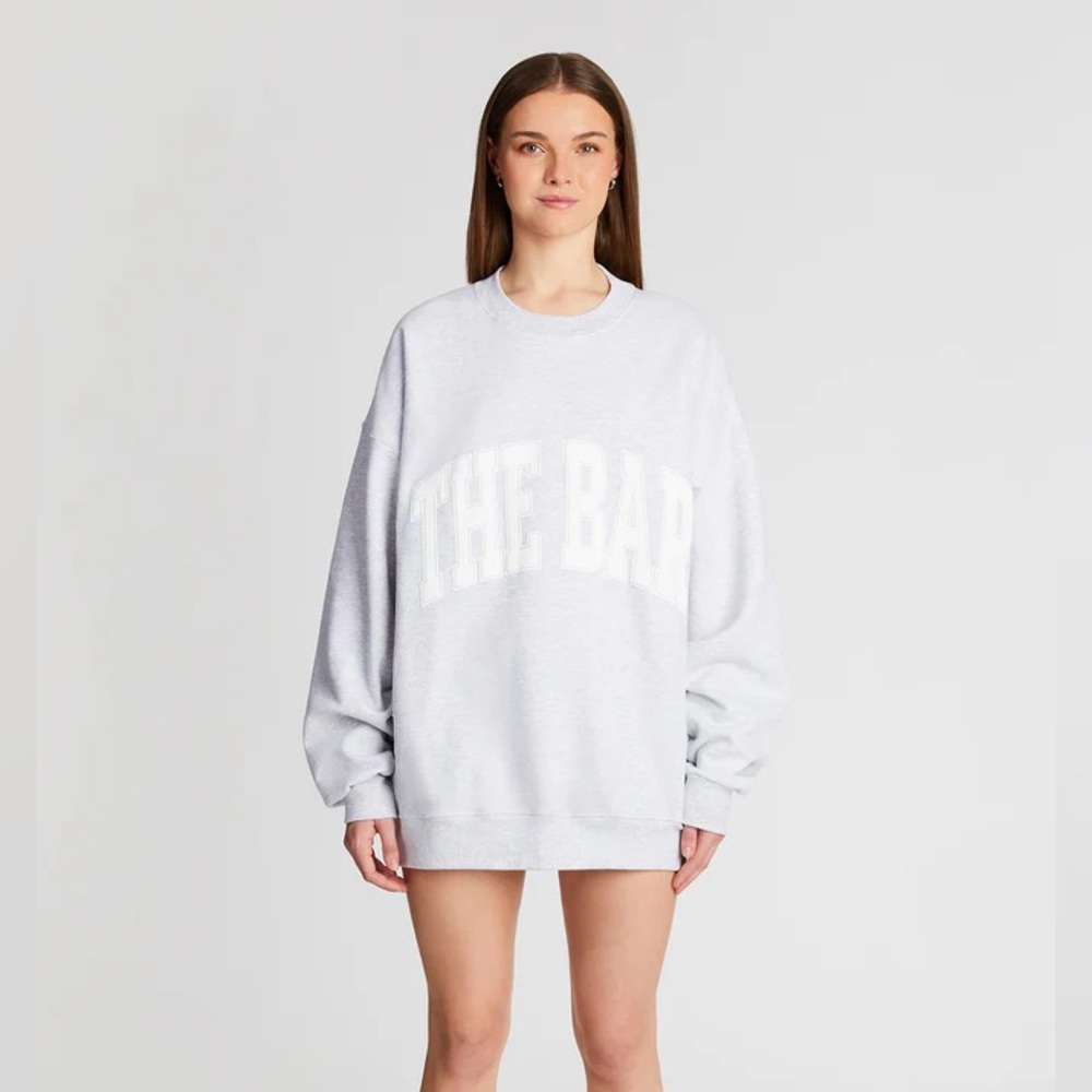 The Bar Varsity Collection Sweatshirt - Heather Gray